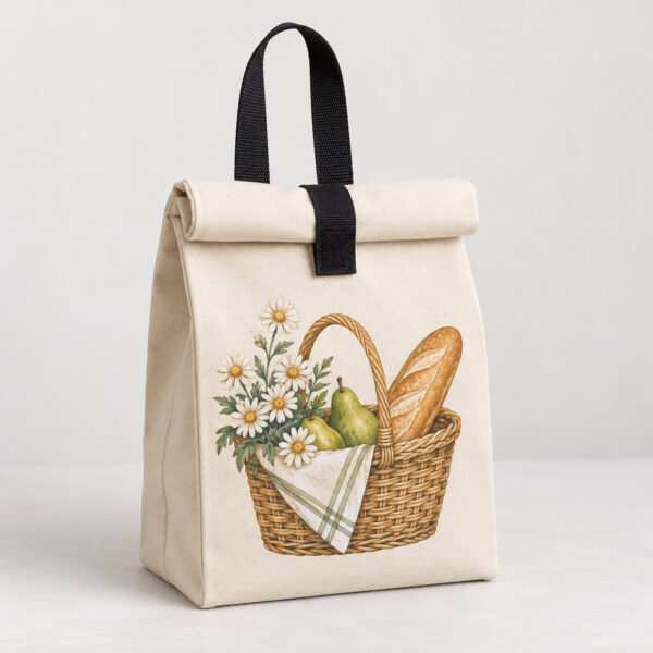 Product image Market Basket Canvas Lunch Bag