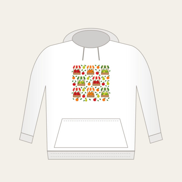 Product image Fruit Crates and Striped Awnings Hoodie