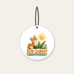 KID SUNNY DISCOVERIES Ceramic Ornament in white
