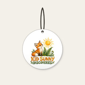 KID SUNNY DISCOVERIES Ceramic Ornament in white