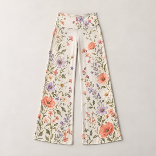 Product image Wide Leg Wildflower Yoga Pants