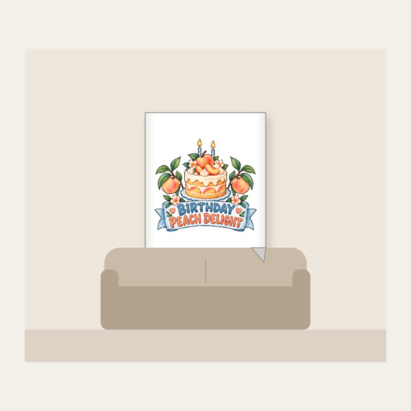 Product image Birthday Peach Delight Fleece Blanket