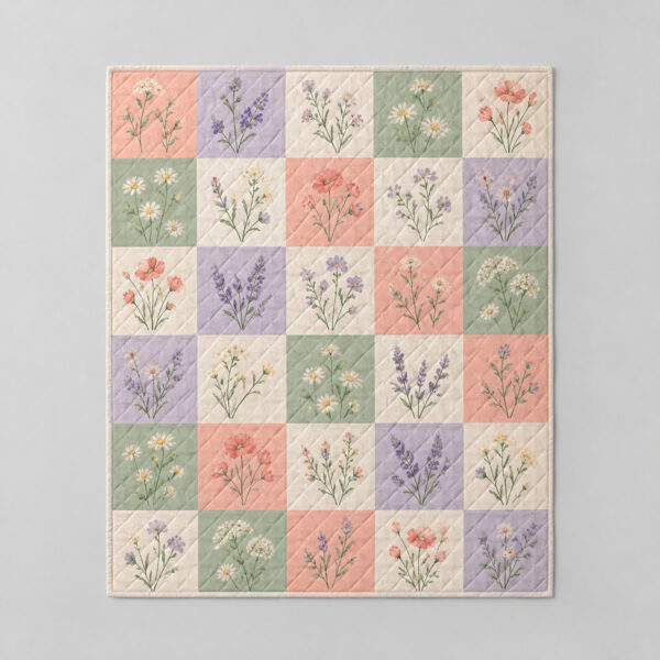 Product image Meadow Patchwork Quilt Blanket