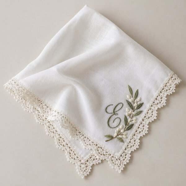 Product image Satin Olive Branch Handkerchief