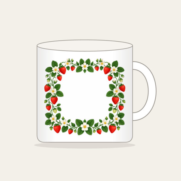 Product image Strawberry and Blossom Border Mug