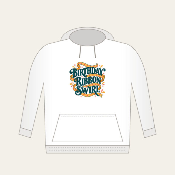 Product image Birthday Ribbon Swirl Hoodie